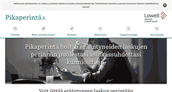 Desktop Screenshot of pikaperinta.fi